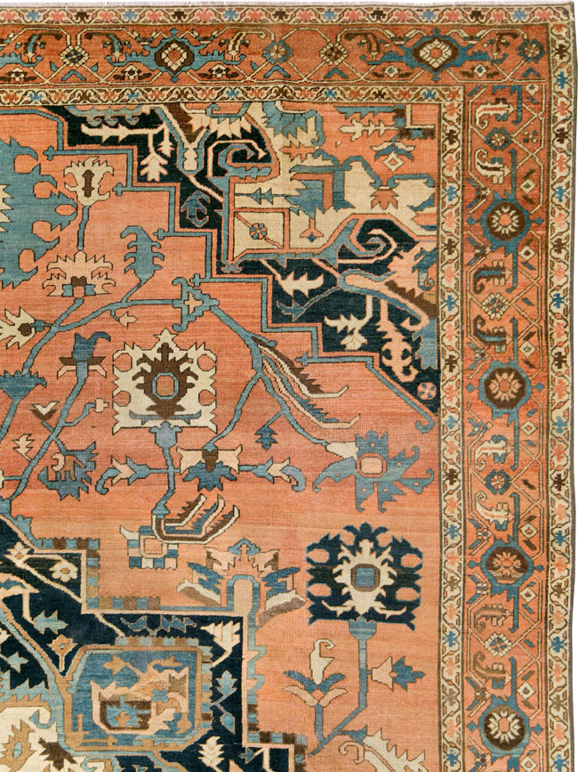 Antique Persian Serapi Carpet, No.26656 - Galerie Shabab
