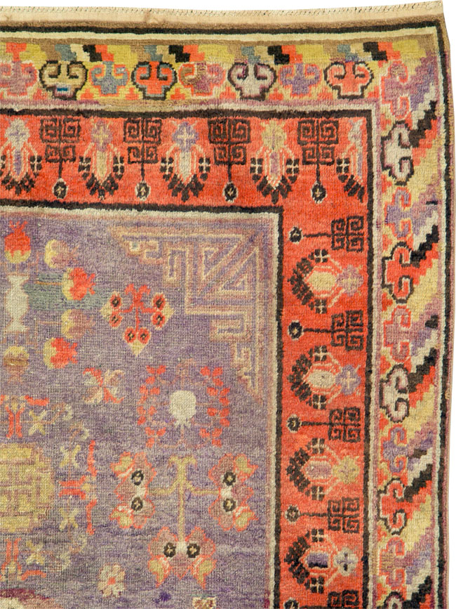 Antique Khotan Rug, No.26660 - Galerie Shabab