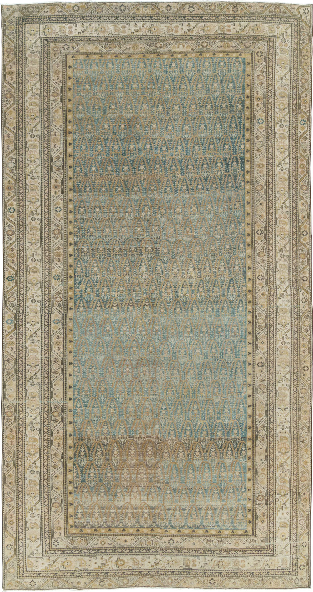 Antique Persian Malayer Gallery Carpet, No.26665 - Galerie Shabab