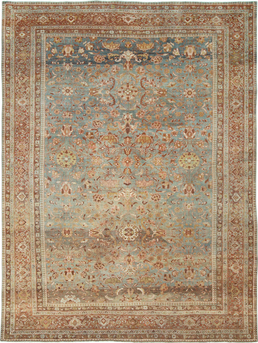 Antique Persian Mahal Carpet, No.26668 - Galerie Shabab