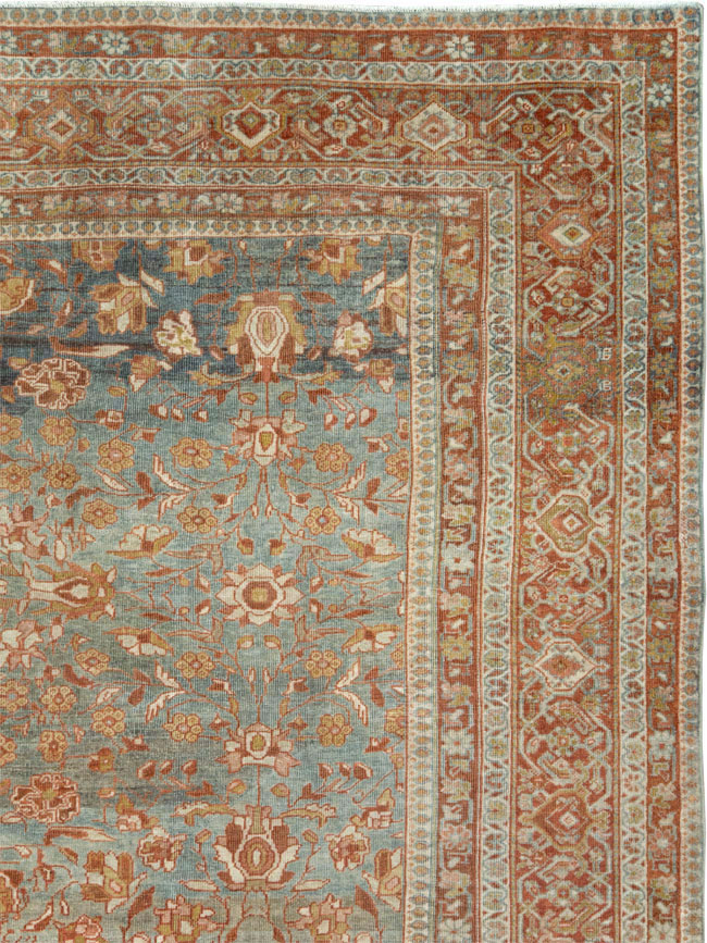 Antique Persian Mahal Carpet, No.26668 - Galerie Shabab