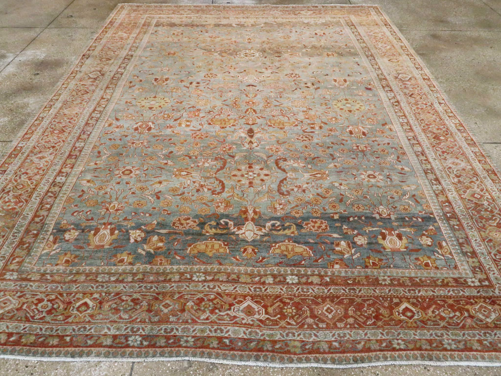 Antique Persian Mahal Carpet, No.26668 - Galerie Shabab