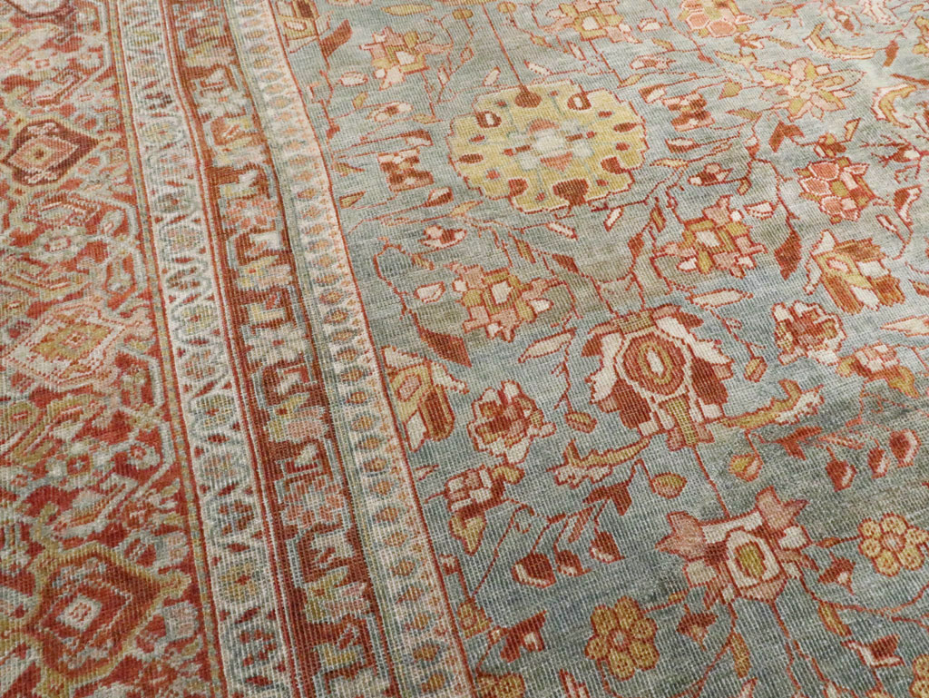Antique Persian Mahal Carpet, No.26668 - Galerie Shabab