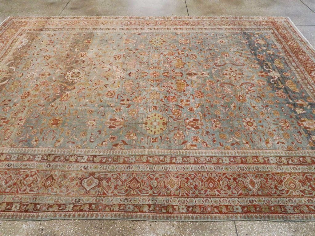 Antique Persian Mahal Carpet, No.26668 - Galerie Shabab
