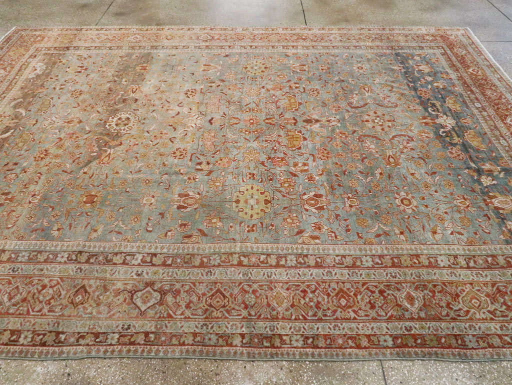 Antique Persian Mahal Carpet, No.26668 - Galerie Shabab