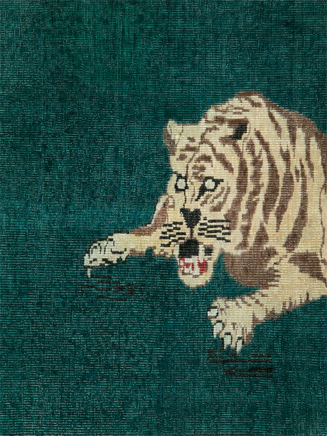 Vintage Pictorial Anatolian Rug, No.26669 - Galerie Shabab