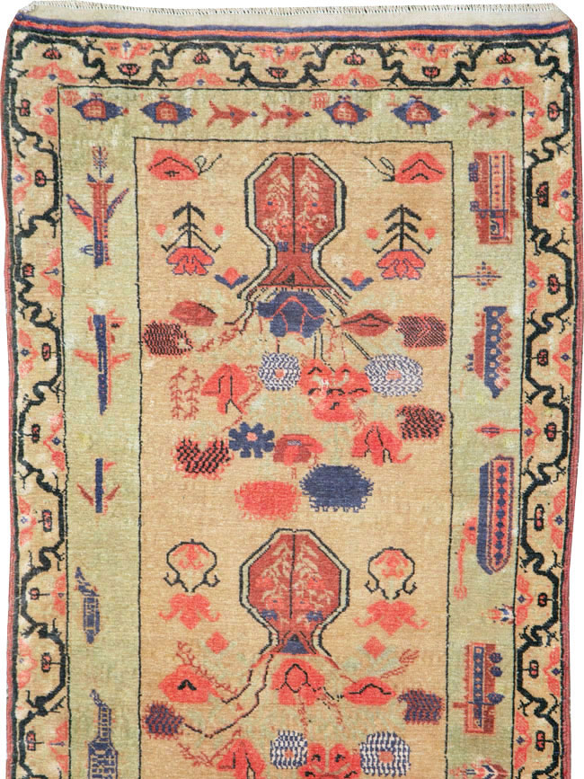 Vintage East Turkestan Khotan Runner, No.26672 - Galerie Shabab