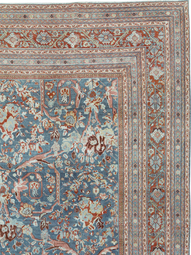 Vintage Persian Mahal Oversize Carpet, No.26673 - Galerie Shabab