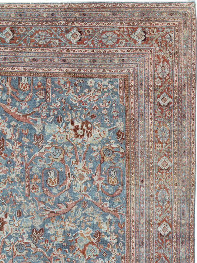 Vintage Persian Mahal Oversize Carpet, No.26673 - Galerie Shabab