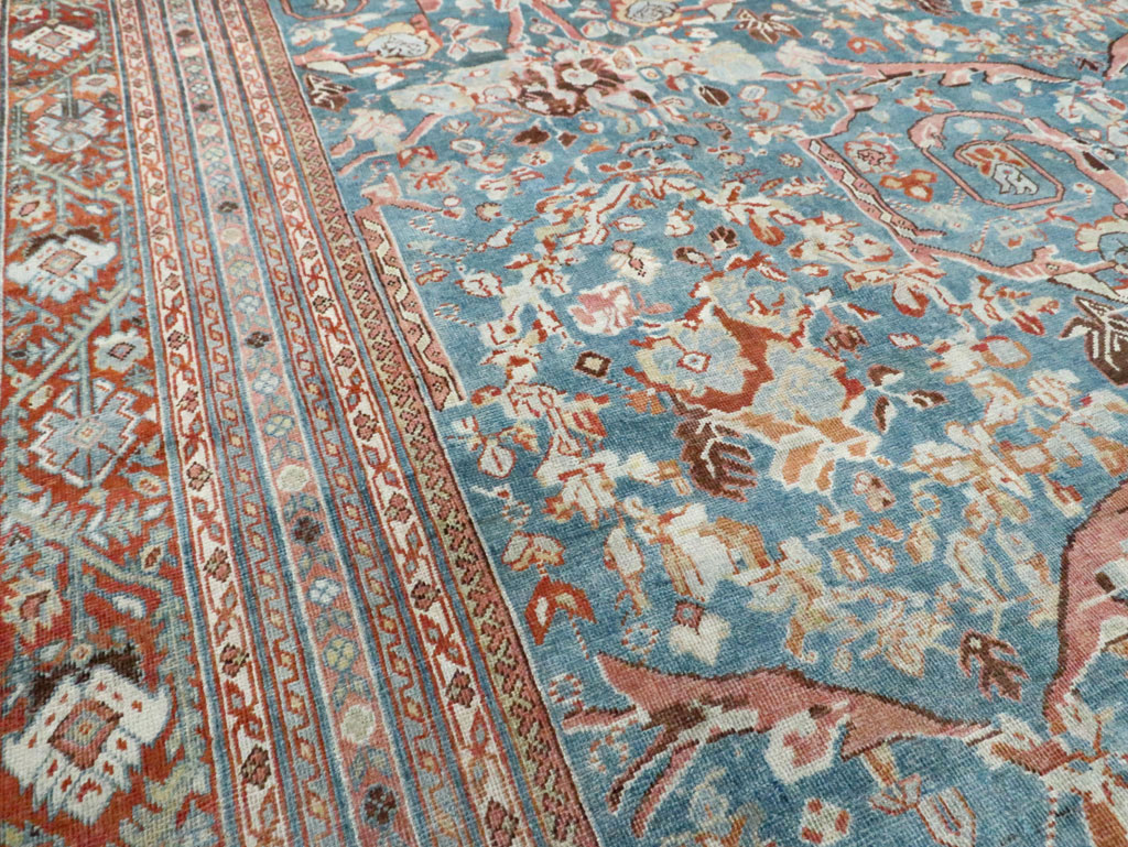 Vintage Persian Mahal Oversize Carpet, No.26673 - Galerie Shabab
