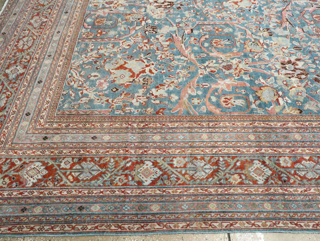 Vintage Persian Mahal Oversize Carpet, No.26673 - Galerie Shabab