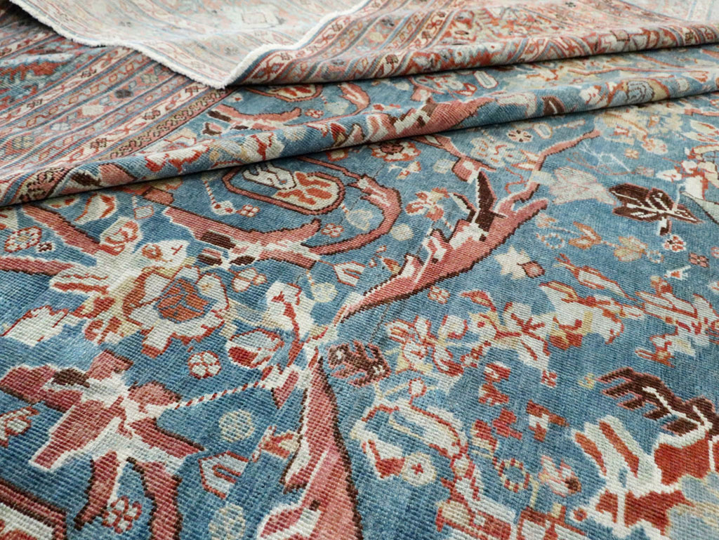 Vintage Persian Mahal Oversize Carpet, No.26673 - Galerie Shabab