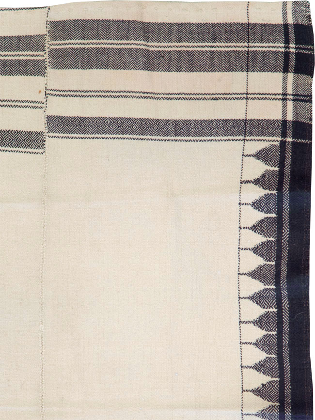 Vintage Persian Textile Flatweave, No.26676 - Galerie Shabab