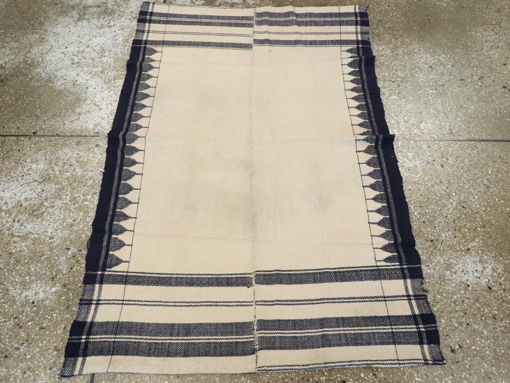 Vintage Persian Textile Flatweave, No.26676 - Galerie Shabab