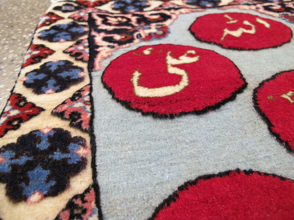 Vintage Persian Tabriz Pictorial Rug (Pair: 2 of 2), No.26690 - Galerie Shabab