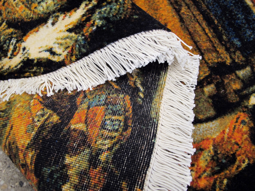 Persian Tabriz Pictorial Rug, No.26691 - Galerie Shabab