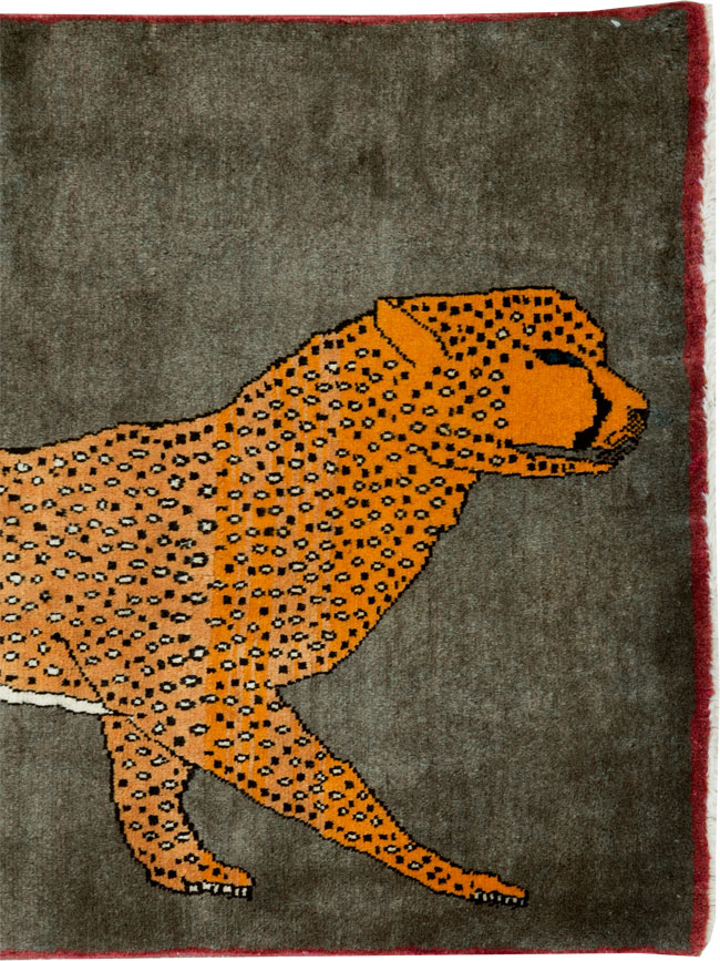 Vintage Persian Gabbeh Rug, No.26692 - Galerie Shabab