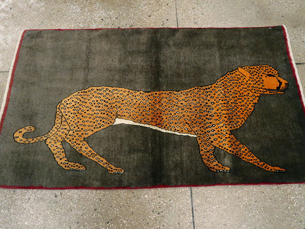 Vintage Persian Gabbeh Rug, No.26692 - Galerie Shabab