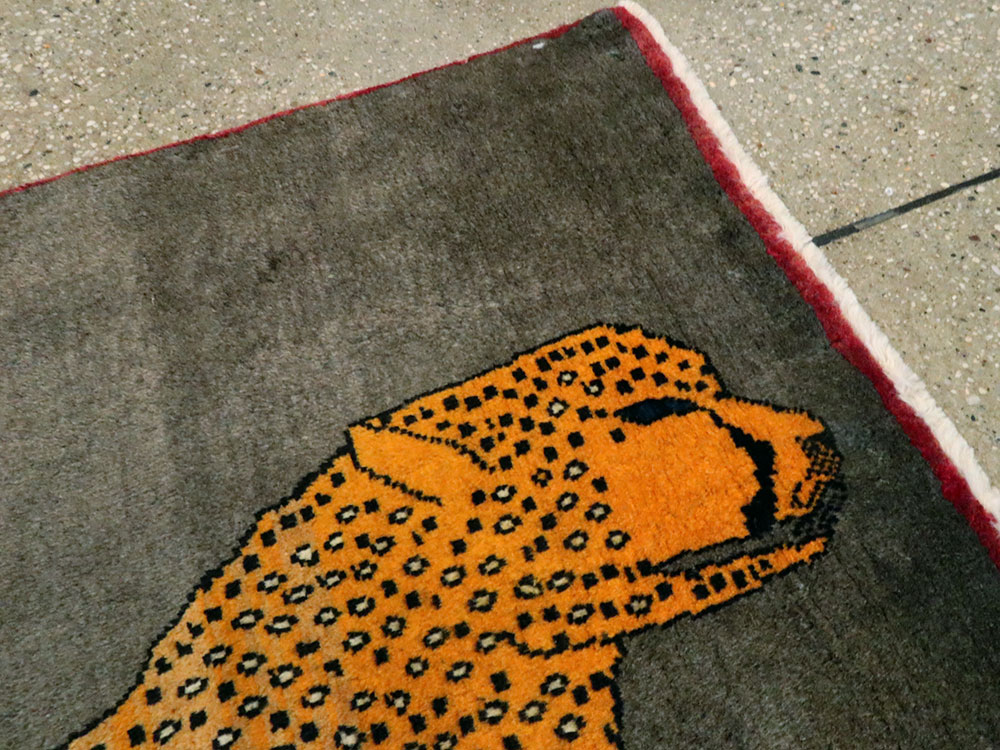 Vintage Persian Gabbeh Rug, No.26692 - Galerie Shabab