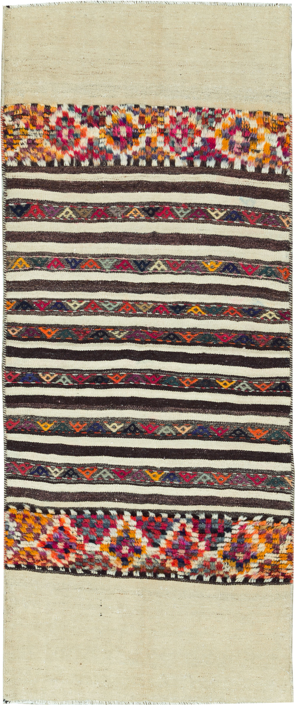 Vintage Persian Souf Kilim Runner, No.26698 - Galerie Shabab