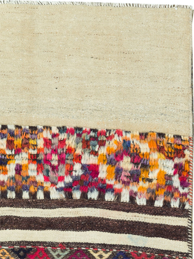 Vintage Persian Souf Kilim Runner, No.26698 - Galerie Shabab