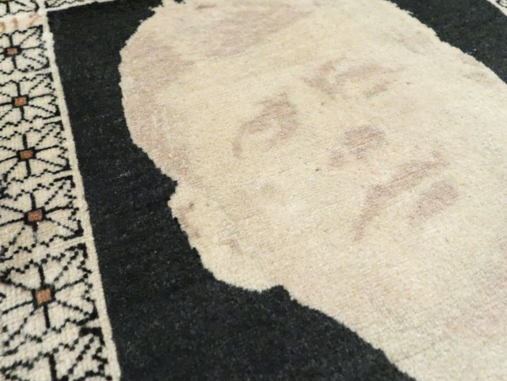 Vintage Persian Tabriz Pictorial Rug (Pair: 2 of 2), No.26710 - Galerie Shabab