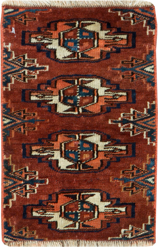 Vintage Persian Baluch Tribal Throw Rug (Pair: 2 of 2), No.26717 - Galerie Shabab