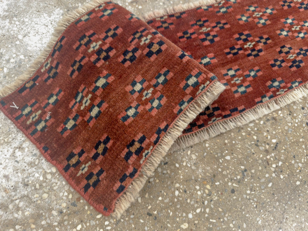 Vintage Turkestan Yamoud Tribal Rug, No.26718 - Galerie Shabab