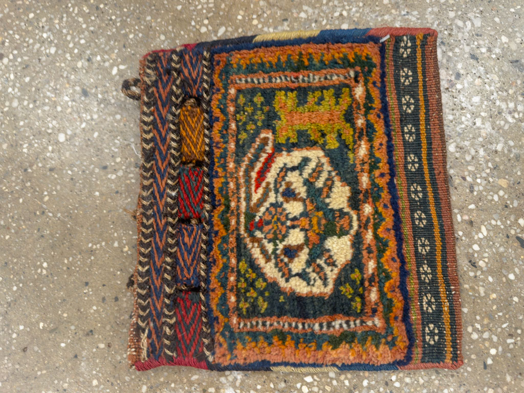 Vintage Persian Afshar Tribal Bag, No.26720 - Galerie Shabab