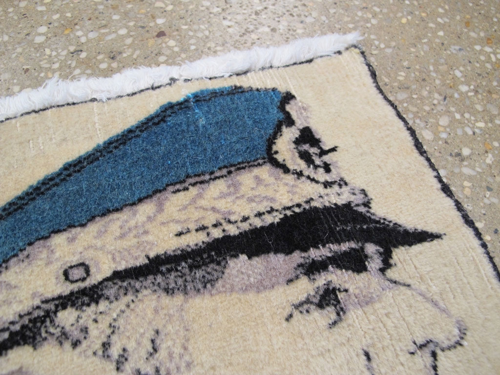 Persian Tabriz Pictorial Rug, No.26721 - Galerie Shabab