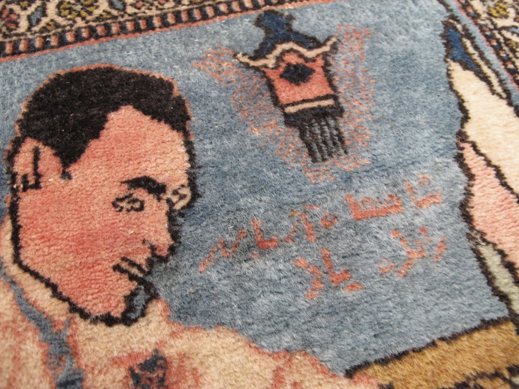 Antique Persian Tabriz Pictorial Rug (Pair: 2 of 2), No.26723 - Galerie Shabab