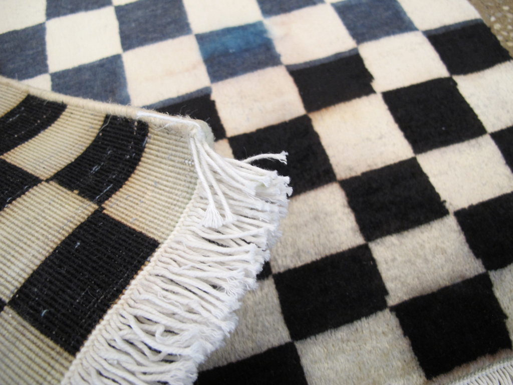 Vintage Persian Tabriz Square Rug, No.26726 - Galerie Shabab