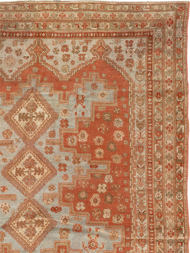 Antique Persian Afshar Accent Rug, No.26729 - Galerie Shabab