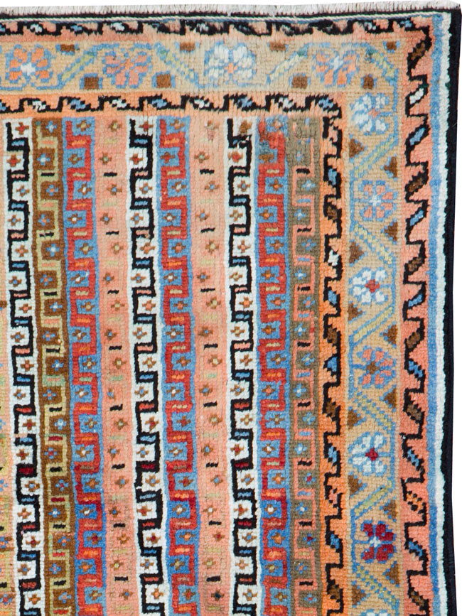 Vintage Persian Mahal Rug, No.26732 - Galerie Shabab