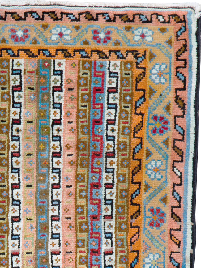 Vintage Persian Mahal Rug, No.26732 - Galerie Shabab