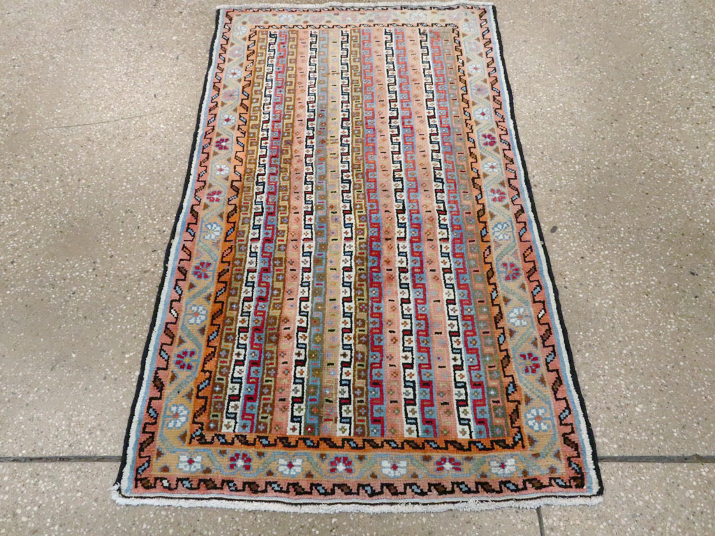 Vintage Persian Mahal Rug, No.26732 - Galerie Shabab
