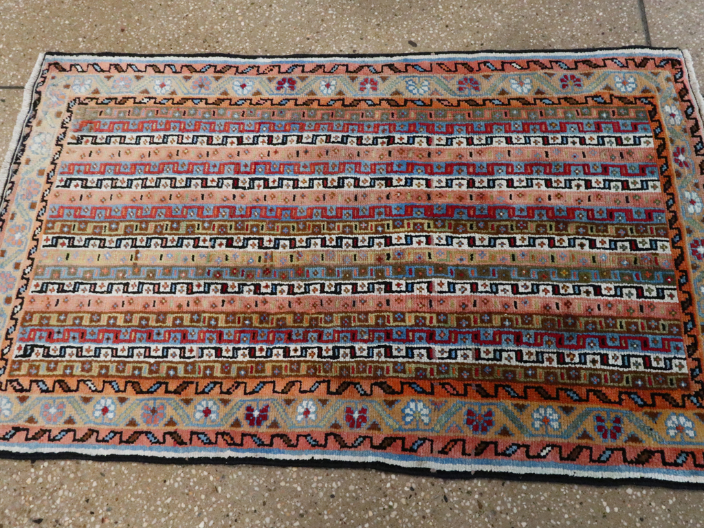 Vintage Persian Mahal Rug, No.26732 - Galerie Shabab
