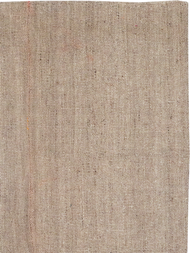 Vintage Persian Flatweave Kilim Accent Rug, No.26735 - Galerie Shabab