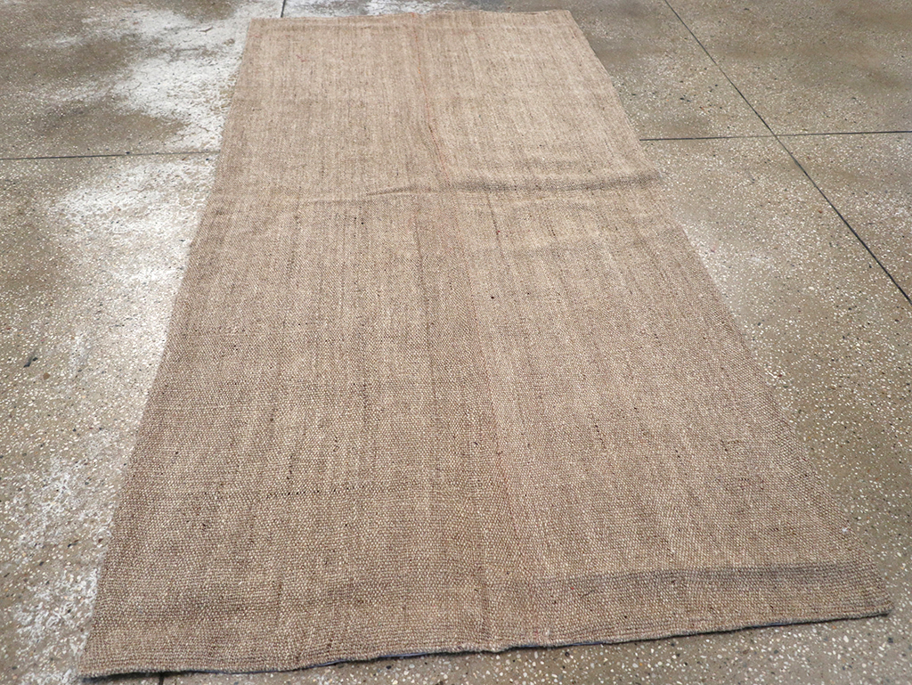 Vintage Persian Flatweave Kilim Accent Rug, No.26735 - Galerie Shabab