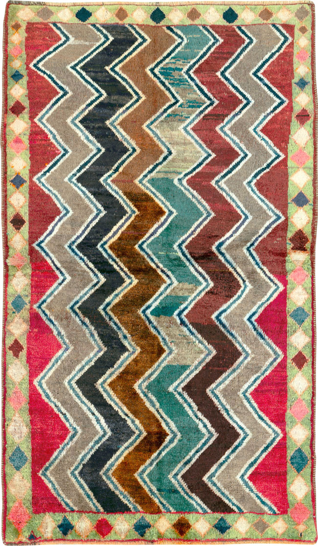 Vintage Persian Gabbeh Rug, No.26738 - Galerie Shabab