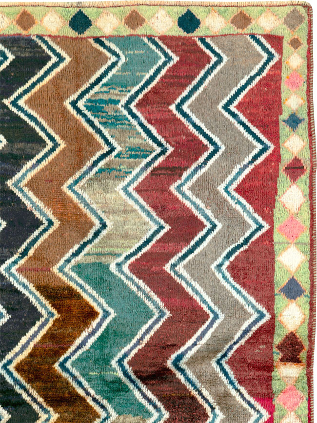 Vintage Persian Gabbeh Rug, No.26738 - Galerie Shabab