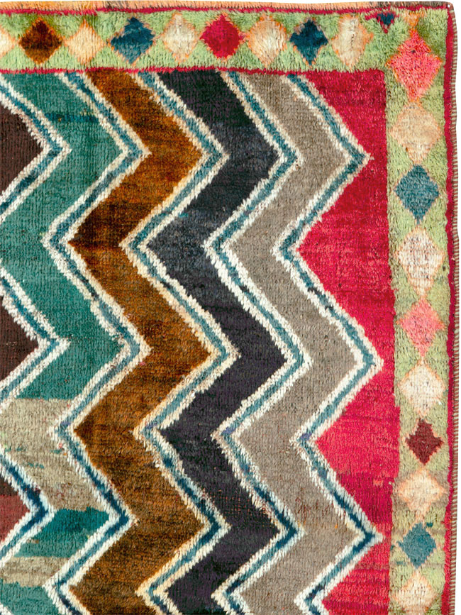 Vintage Persian Gabbeh Rug, No.26738 - Galerie Shabab
