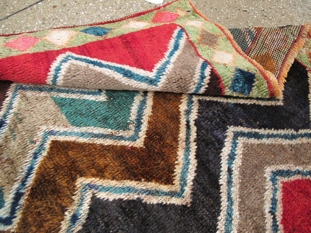 Vintage Persian Gabbeh Rug, No.26738 - Galerie Shabab
