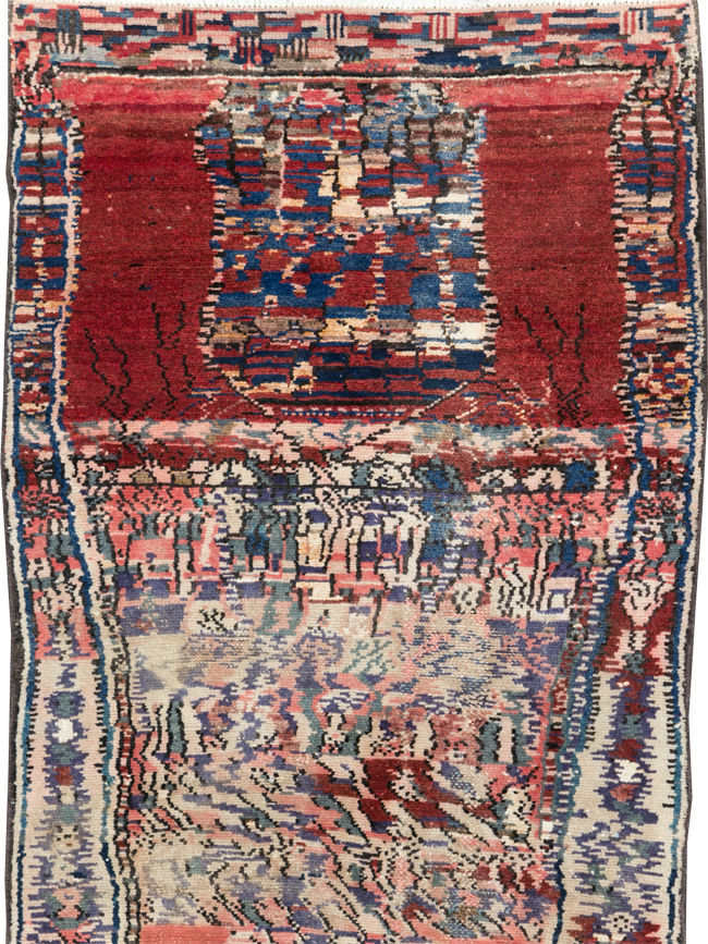 Vintage Persian Hamadan Rug, No.26739 - Galerie Shabab