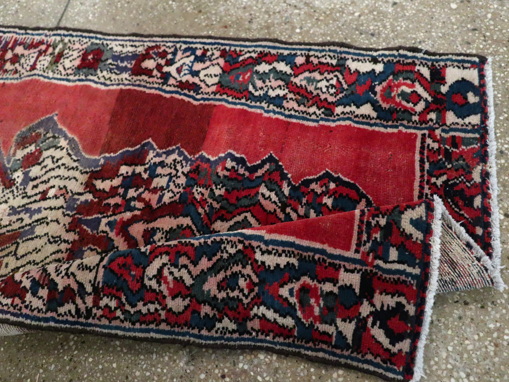 Vintage Persian Hamadan Rug, No.26739 - Galerie Shabab