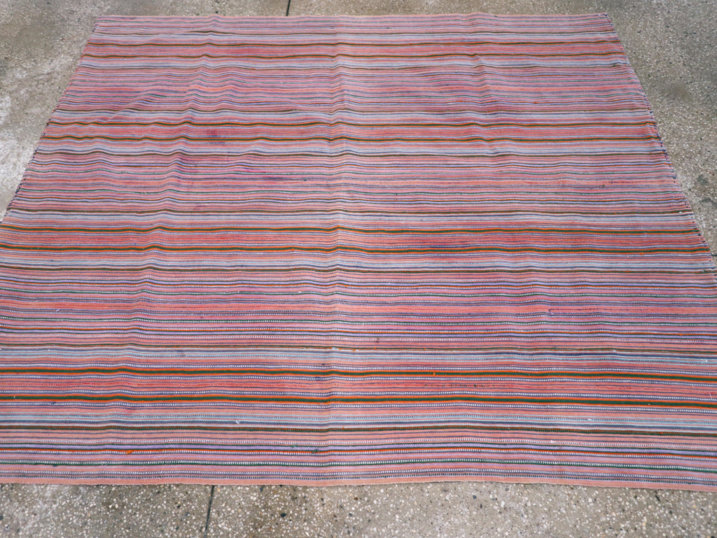 Vintage Persian Flatweave, No.26751 - Galerie Shabab