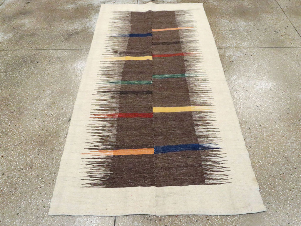 Modern Persian Flatweave, No.26753 - Galerie Shabab