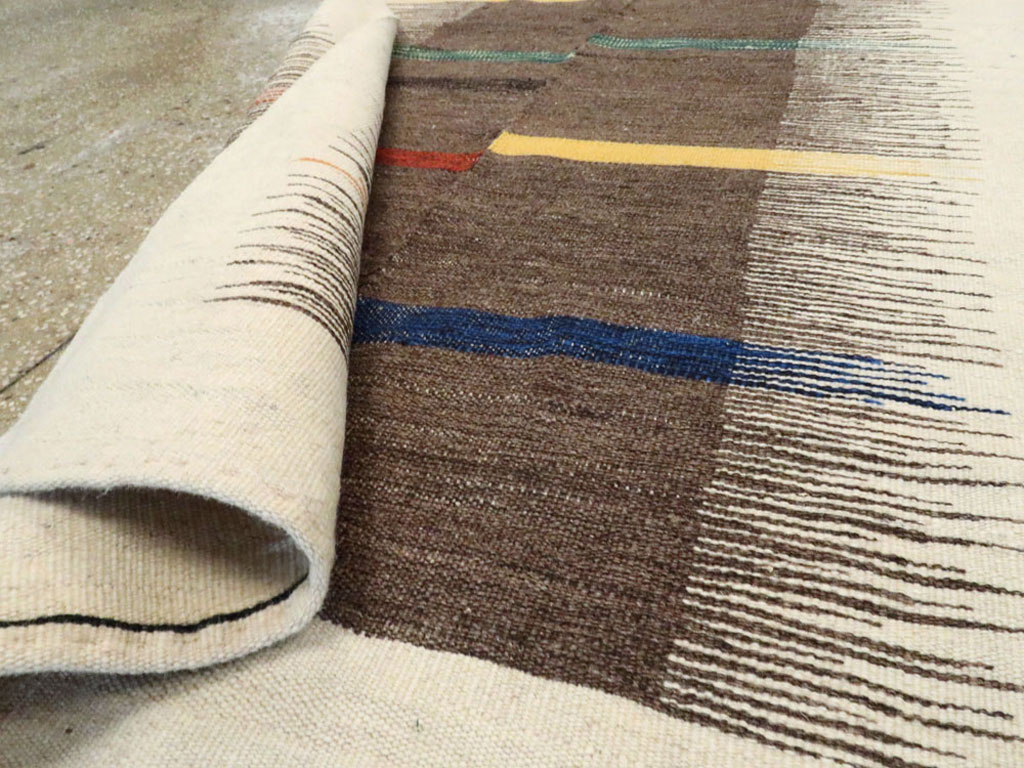 Modern Persian Flatweave, No.26753 - Galerie Shabab