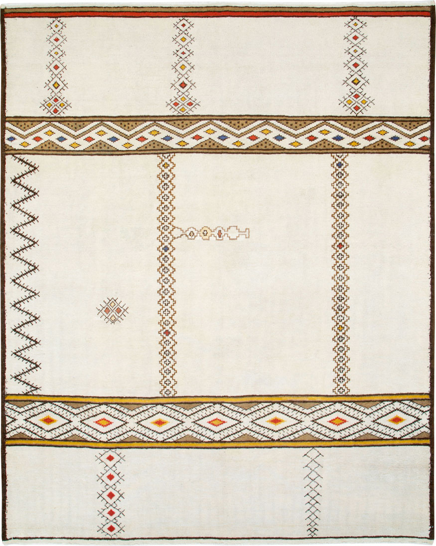 Vintage Moroccan Carpet, No.26756 - Galerie Shabab