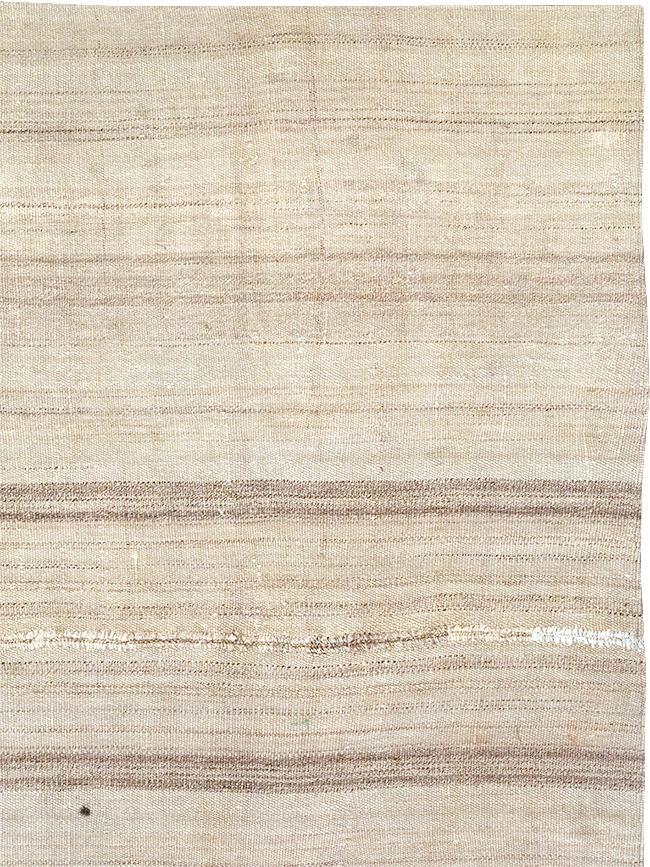 Vintage Persian Flatweave Kilim Accent Rug, No.26757 - Galerie Shabab